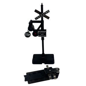 Lionel Postwar #140 Banjo Crossing Signal -Tested W/pressure Switch